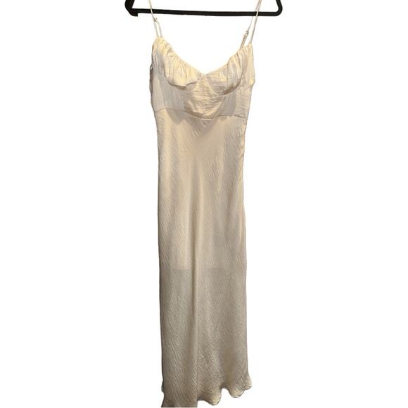 Petal & Pup Cream Midi Slip Dress - Picture 8 of 9